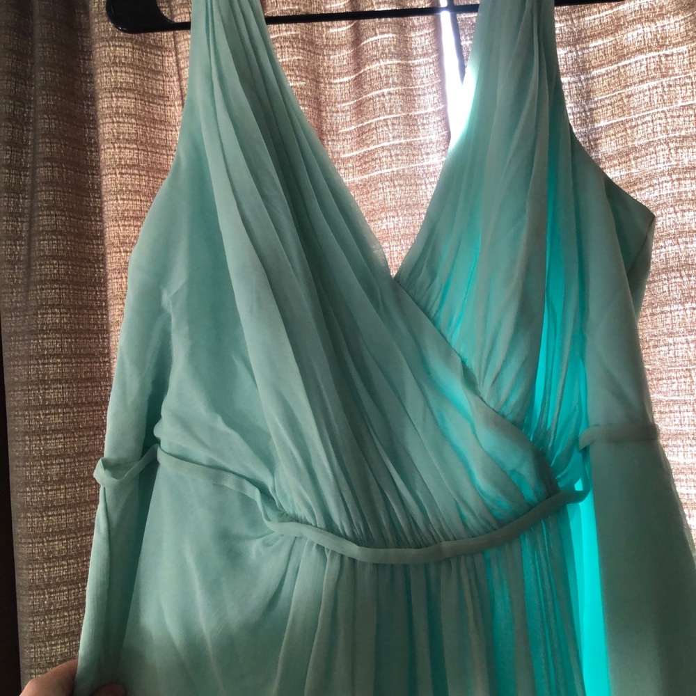 Mint bridesmaid dress